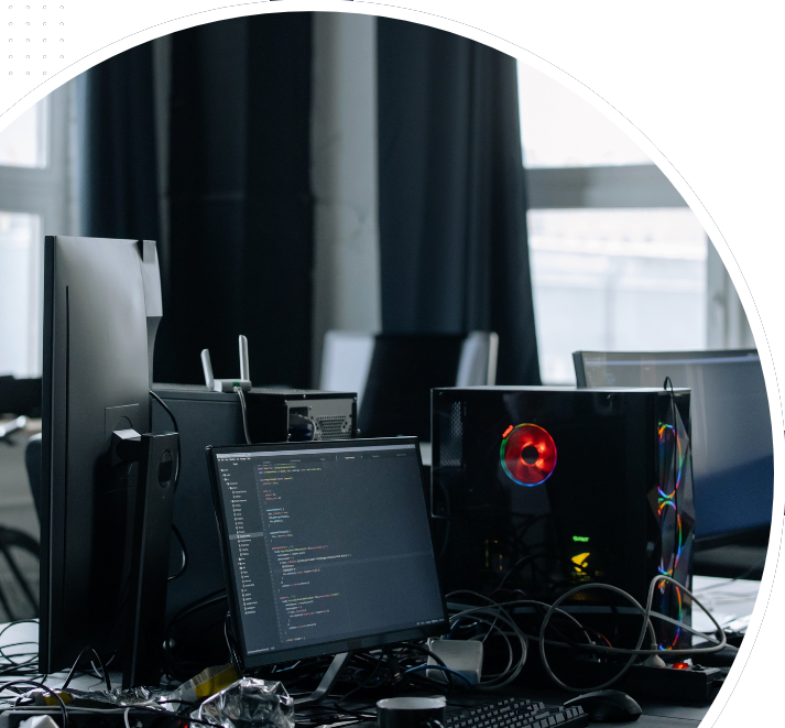 Computers and monitors 